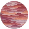 Image de Louis de Poortere Tapis Himalaya - Gallery Collection - Autumn - 240 x 240 cm - Design printanier inspiré des Sommets himalayens, Motifs et Couleurs revigorants