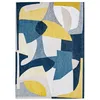 Image de Tapis de Salon Shapes Gallery Collection 200x280 cm - Duck Song - Design Texturé, Formes Abstraites Entrelacées, Couleurs Dynamiques