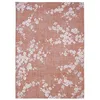 Image de Tapis de Salon Sakura Collection 280x390 cm - Copper Pink - Design  légant de Cerisiers en Fleurs, Inspiré du Printemps