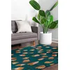 Image de BENEFFITO Tapis - Collection Leo Storm Blue - Tapis d'intérieur Moderne et Doux - Rectangulaire - 240 x 340 cm