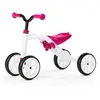Image de Chillafish Quadie : trotteur bebe 4 roues pour les enfants de 1 à 3 ans, porteur avec siège réglable sans utiliser d'outils et 4 roues silencieuses pour jouer à l'intérieur comme à l'extérieur, rose