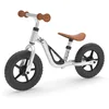 Image de Draisienne Chillafish Charlie : vélo sans pédales Design avec sa poignée pour Le Transporter, pour Enfants de 18 à 48 Mois, pneus 10 Pouces Anti-crevaison, siège et Guidon Ajustable, Argent