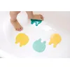 Image de Quut - Gripi Méduse - 8 pièces - compagnons de bain antidérapants - tapis de bain pour enfants - flexible - facile à appliquer et à nettoyer (8 pièces, Vert menthe)