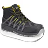 Image de Coverguard Chaussures De Sécurité Hautes Aluni S3 Noir Et Jaune
