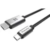 Image de XtremeMac Adaptateur USB Type-C Type-C USB-C vers HDMI Cable - 1M - Space Grey