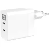 Image de Chargeur Rapide XtremeMac USB C 65W PD, 2 Sorties, Adaptateur Secteur pour MacBook Pro 13', MacBook Air, iPhones et Plus Encore.