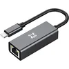 Image de XtremeMac Adaptateur USB-C vers Ethernet LAN, 10/100/1000 Mbps, RJ45, Plug & Play, Rapide et Stable, boîtier Aluminium pour MacBook, iPad, Samsung et Autres appareils USB-C - Space Grey