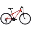 Image de Pro 26" Rouge Taille L - VTT avec cadre en aluminium, suspension avant, freins V-Brake et dérailleur Shimano à 21 vitesses