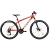 Image de CYCLES ELEVEN Vélo Pro 27,5" rouge - Cadre en aluminium, 24 vitesses TX800, freins à disque mécanique, suspension avant