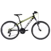 Image de CYCLES ELEVEN Vélo Pro 26" noir et blanc - Cadre en aluminium, suspension avant, 21 vitesses, freins V-Brake