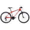 Image de Pro 27,5" Rouge et Blanc Taille M VTT en aluminium avec suspension avant, freins V-Brake et 21 vitesses Shimano