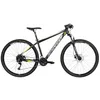 Image de CYCLES ELEVEN Vélo Vortex 27,5" 3.0 - Taille M - Cadre en aluminium, freins à disque hydrauliques, suspension FS-003 MLO, 18 vitesses, noir et jaune