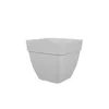 Image de ARTEVASI Pot de fleurs carré CAPRI CAMPANA - Plastique - Blanc - L 365 x P 335 H 365 cm
