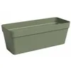 Image de ARTEVASI Jardinière - CAPRI - Plastique - Vert Cendre - Rectangulaire - L499 x P20 x H181cm