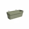 Image de Jardinière CAPRI RE KIT - Plastique - Vert cendré - Rectangulaire - L502 x P285 x H20 cm - ARTEVASI