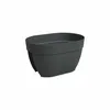 Image de ARTEVASI Jardinière balcon CAPRI CAMPANA - 40 ma - Anthracite - 39 x 256 x 225 cm