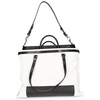 Image de Proenza Schouler - Sac en Cuir bicolore blanc/noir OS