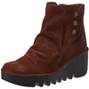 Image de Fly London Femme Brom344fly Bottine, Bordeaux, 41 EU