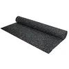 Image de Sol pour salle de sport - rouleau 12,5m2 - épaisseur 6mm (Noir / Gris)