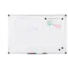 Image de Bi-Office Maya Tableau blanc magnétique avec cadre en aluminium 60 x 45 cm Blanc