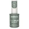Image de Andreia TRUE PURE Gel Polish Vernis Semi Permanent 100% Vegan Vernis à Ongles Professionnel Gel Manucure avec Brillance Intense Dure jusqu'à 3 Semaines - 10,5 ml T01 Blanc