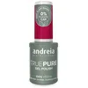 Image de Andreia Vernis à ongles gel professionnel sans HEMA ni TPO - TRUE PURE 21 Free et 100 % végétalien pour ongles sensibles - Vernis à ongles gel Soak Off UV LED - Couleur T24 Rose foncé 10,5 ml