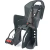 Image de Polisport 8631400009 - Siège arrière KOOLAH FF pour vélos avec Roues de 26'' à 28'' adapté aux Enfants de 9 à 22Kg avec ancrage au Cadre en Color Gris Foncé/Argent