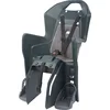 Image de POLISPORT 8631500005 - Siège arrière KOOLAH CFS pour vélos avec Roues de 26'' à 29'' adapté aux Enfants pesant de 9 à 22Kg avec ancrage sur Le Porte-Bagages en Color Gris Foncé/Argent