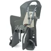 Image de POLISPORT 8631500013 - Siège arrière KOOLAH CFS pour vélos avec Roues de 26'' à 29'' adapté aux Enfants pesant de 9 à 22Kg avec ancrage sur Le Porte-Bagages en Color Gris Anthracite/crème