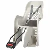 Image de POLISPORT 8406500005 - Siège arrière JOY 29'' pour vélos avec roues de 26'' à 29'' adapté aux enfants pesant de 9 à 22Kg avec ancrage au cadre en color Crème/Gris Foncé