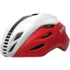 Image de POLISPORT 8739800008 - Casque de vélo Aero-R pour Homme et Femme Taille Ajustable L (58-61cm) avec visière Amovible et Certification CE en Couleur Rouge Mat/Blanc Brillant/Noir