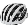 Image de POLISPORT 8742200002 - Casque de vélo Light Pro pour Hommes et Femmes réglable Taille M (52-58cm) avec visière Amovible et Certification CE en Couleur Blanc Mat/Noir