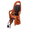 Image de Polisport 8640700011 Groovy Maxi RS Siège Vélo Enfant, Montage Arrière, 9 Mois 6 Ans, jusqu'à 22 kg, Dossier Inclinable 20°, Siège Réglable,Marron Caramel/Noir
