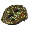 Image de POLISPORT 8740900016 - Casque S Junior Premium Army avec vélo LED pour Enfants réglable Taille S (52-56 cm) avec Certification CE pour Le Cyclisme, la Planche à roulettes, Le Patinage en Couleur Army