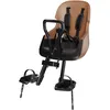 Image de BOBIKE 8010700002 - Siège vélo Avant Exclusive Evolve Mini pour Tube de Direction, pour Enfants de 9 Mois à 3 Ans jusqu'à 15 kg en Couleur Marron Cannelle