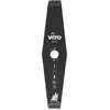 Image de VITO Lame de Débroussailleuse Pro en Tungstène   Disque de Coupe 2 DENTS (Ø 310 mm, Alésage 25.4 mm) | Accessoire Universel Robuste pour Fauchage Intensif, Herbes & Arbustes