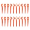 Image de VITO - Lot de 10 lames en plastique pour coupe-bordure VIBCACSFL20