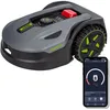 Image de VITO - Robot Tondeuse connecté EMOWER300 20V 2.0 Ah - Moteur Brushless - Surface 300 m² Max - Silencieux 55 DB - Appli iOS/Android - Retour Auto - IPX5
