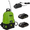 Image de VITO - Pulvérisateur à Batterie 20V - 5bar 16L + 2 Batteries Lithium 2Ah + Chargeur Végetaux Jardin toitures