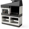 Image de TUOZI - Cuisine extérieure Kitaway Otte Barbecue + Four - 168 x 63 x 206 cm