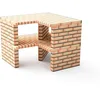 Image de MAESTRO FERRETERO MOVELAR - Module d'angle Luxor pour barbecue préfabriqué (gris, orange, 112 x 112 x 112 cm) - Utilisation en extérieur