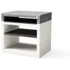 Image de MAESTRO FERRETERO TUOZI - Module de support KITAWAY pour barbecue préfabriqué (blanc, gris, 84 x 63 x 63 cm) - Utilisation en extérieur
