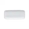 Image de Costa Nova, Pearl collection, Vaisselle en grès, Plateau rectangulaire, blanc, 30 cm