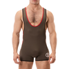 Image de Barcode Berlin Combi Singlet ALLAN Kaki-Rouge
