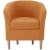 Image de Fauteuil fixe EVE coloris miel