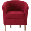 Image de Fauteuil fixe EVE coloris rouge