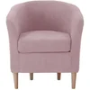 Image de Fauteuil fixe EVE coloris rose