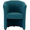 Image de Fauteuil fixe NAOMI coloris turquoise