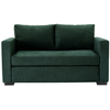 Image de Canape droit convertible 2 places TOMMY coloris vert