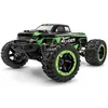 Image de Voiture télécommandée BlackZon Slyder MT Eletric Monster Truck 4WD Vert (540100)